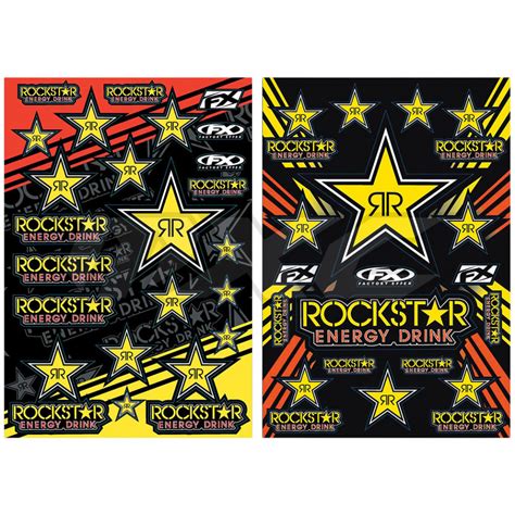 Factory Effex Rockstar Decal Sheets Im Motocross Enduro Shop Mxc Gmbh