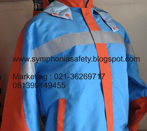 Jaket Pt Freeport Bahan Taslan Scotlite Symphonia Safety Seragam