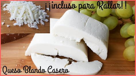 Queso Semi Blando Casero Y Sin Cuajo Incluso Para Rallar Recipe