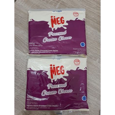 Jual Meg Processed Cream Cheese Gr Shopee Indonesia