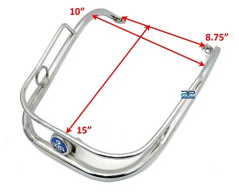 Vespa PX LML Star Speedy Stella Front Mudguard Fender Bumper Chrome AEs