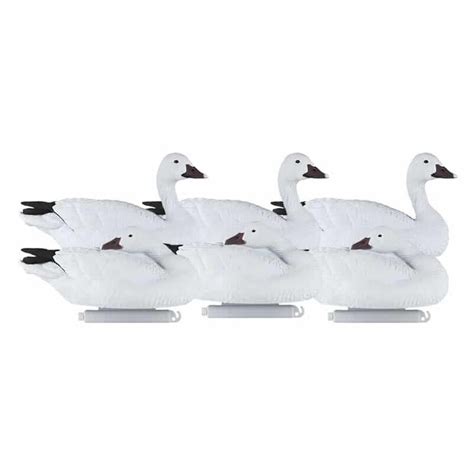 Dakota Decoys X Treme Snow Goose Floater Decoys 6 Pack