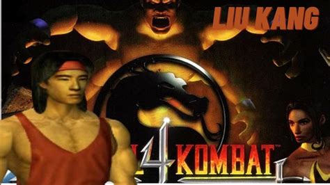 Mortal Kombat 4 Mk Komplete Edition Liu Kang Mk4 Youtube