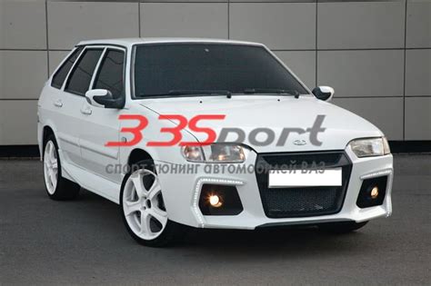 Передний бампер Fresh на ВАЗ-2114 (под ПТФ) по цене 7 650 руб. купить ...