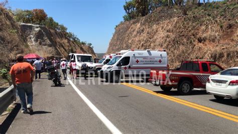 Siete Heridos En Brutal Encontronazo Sobre La Tepic Matanch N