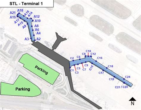 St Louis Lambert Airport Terminal 2 Parking | Walden Wong