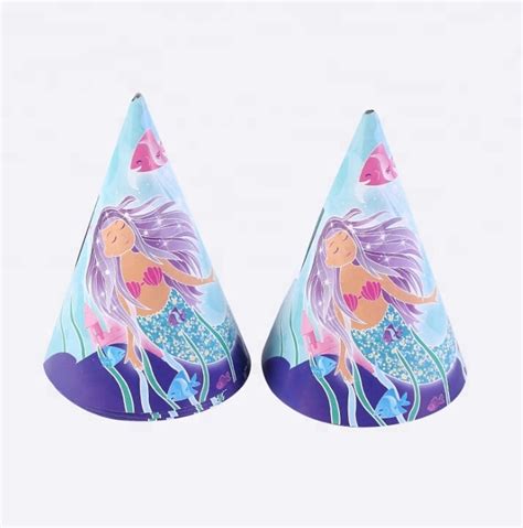 Mermaid Party Hats Mermaid Birthday Decorations In Dubai