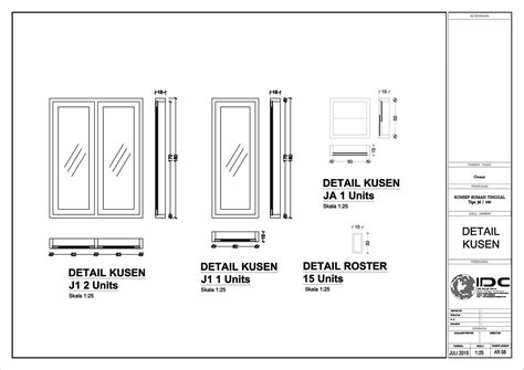 Gambar Autocad Pintu Rolling Door Cari