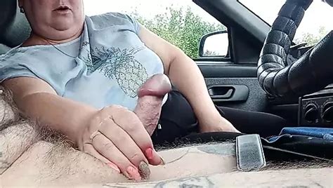In The Car In The Parking Lot A Neighbor Jerks Off My Dick Amateur Porn Feat Zona Xhamster