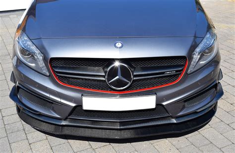 Mercedes A Class Cla Carbon Fibre Side Skirt Extensions Carbonwurks