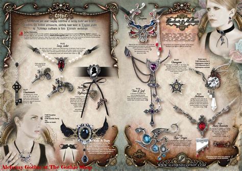 The Gothic Shop Blog: Alchemy Gothic Necklaces & Chokers - Part 1