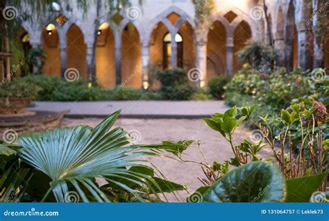 The Beautiful Cloisters Next To The Church Of San Francesco Chiostro