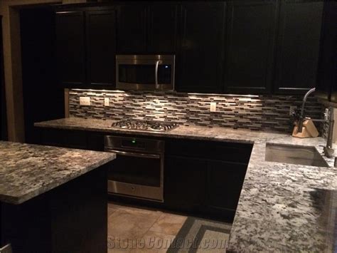 Aspen White Granite Kitchen Bench Top White Brazil Granite Kitchen