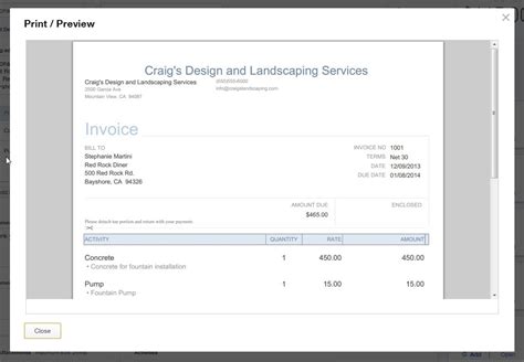 Quickbooks Online Edit Invoice Template