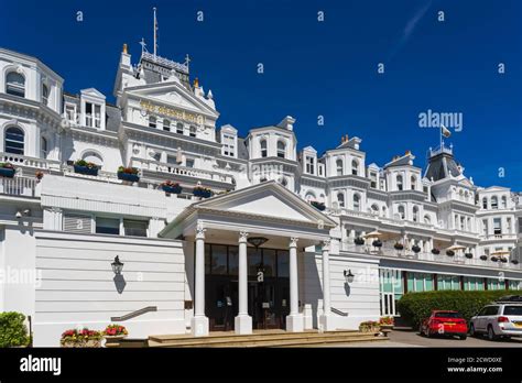 England East Sussex Eastbourne The Five Star Grand Hotel Stock Photo