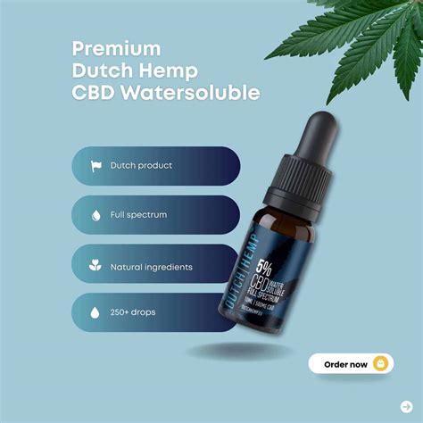 Cbd Wateroplosbaar Full Spectrum