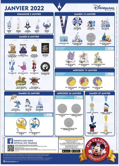 Disneyland Paris January 2022 Pin Releases Disney Pins Blog