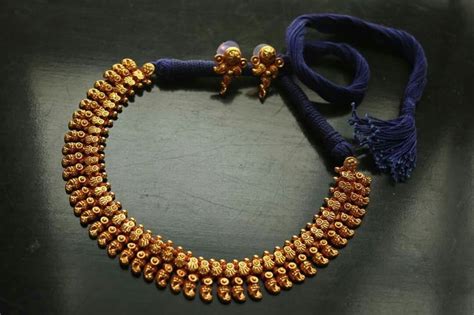 Pin By Anjali K P On Design Gold Bride Jewelry Gold Necklace Designs