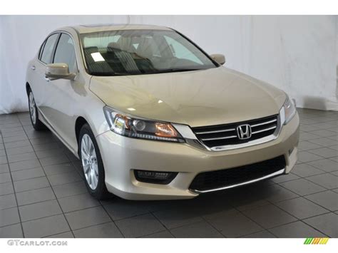 2014 Champagne Frost Pearl Honda Accord EX Sedan 91558767 Photo 7