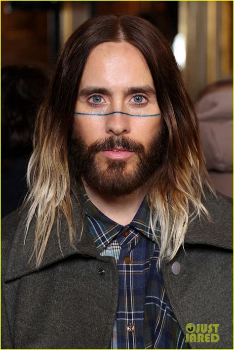 Jared Leto Sits Front Row with Julia Fox & Halsey at Vivienne Westwood
