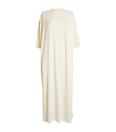 Womens Fear Of God White Midi T Shirt Dress Harrods Uk