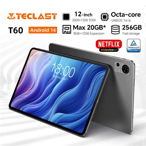 Teclast T60 12 Cal Tablet Z Androidem 14 2000x1200 T616 8 Rdzeniowych