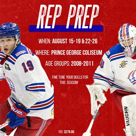 Spruce Kings Announce Rep Prep Camp Beginning August 15th | Prince ...