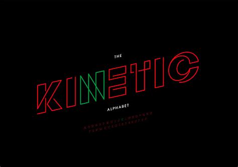 Kinetic Alphabet Stock Illustration - Download Image Now - Abstract ...