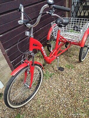 SCOUT Tricycle Adults Folding Tricycle 6 Speed Shimano Gears UK EBay