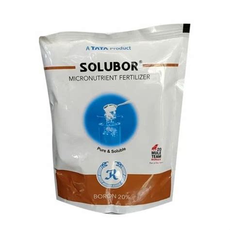 Brown Chemical Grade White Powder Tata Rallis Solubor Micronutrients