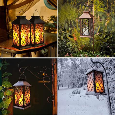 Solar Outdoor Waterproof Hanging Lantern Review Japanese Garden Craft