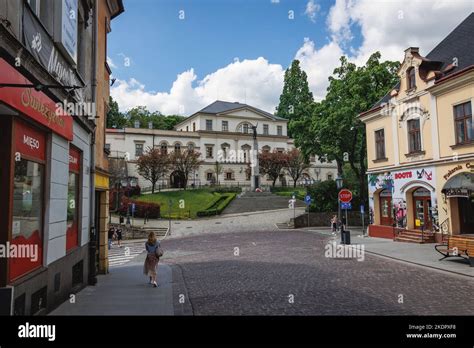 Cieszyn Castle, a gothic-renaissance stronghold in Cieszyn border city ...