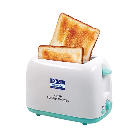 Buy Kent Crisp 650 750w 2 Slice Pop Up Toaster With 6 Heat Setting