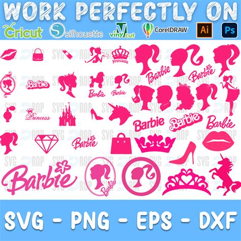 Barbie Bundle Svg By Svgdrop On Deviantart