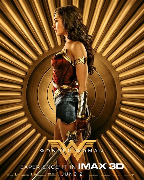 Wonder Woman 2017 IMAX Character Poster Diana Wonder Woman 2017