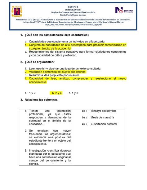 Calaméo Cuestionario Unidad Ii