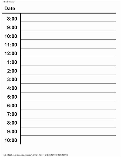 School Schedule Template Word Free Word Excel Pdf