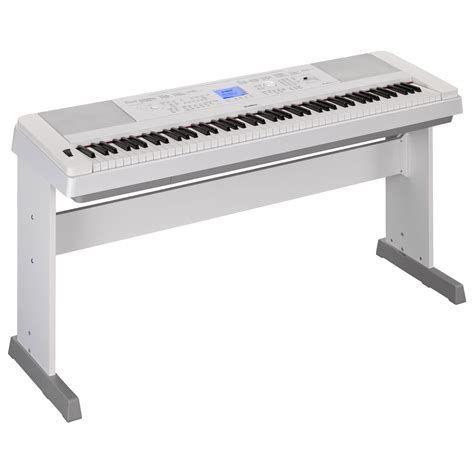 Yamaha Dgx Pianoforte Digitale Con Supporto Bianco Gear Music