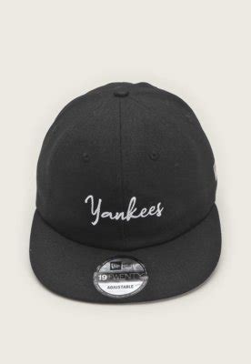 Bon Aberto New Era Aba Reta New York Yankees Mlb Preto Compre