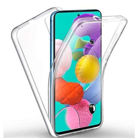 Capa Para Samsung Galaxy A51 Duplo Gel 360º Clear Compara Preços