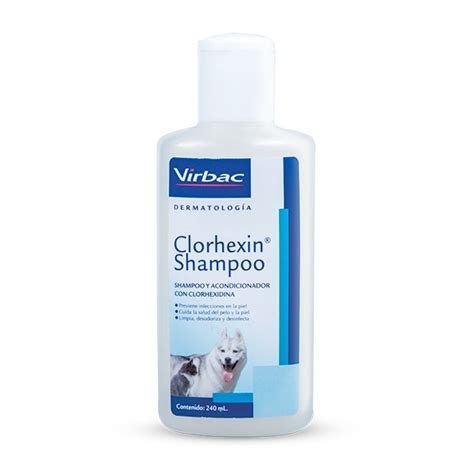 Shampoo Clorhexin Dermatologico Perros Y Gatos Ml