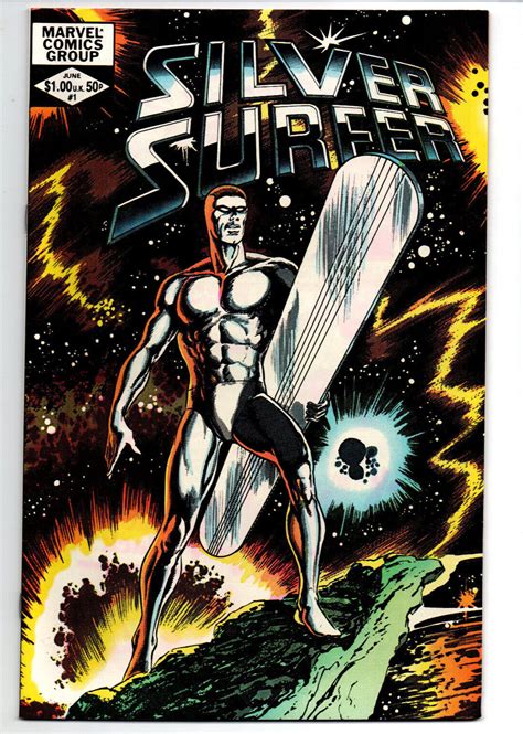 Silver Surfer Byrne Stan Lee Nm Comic Books Bronze