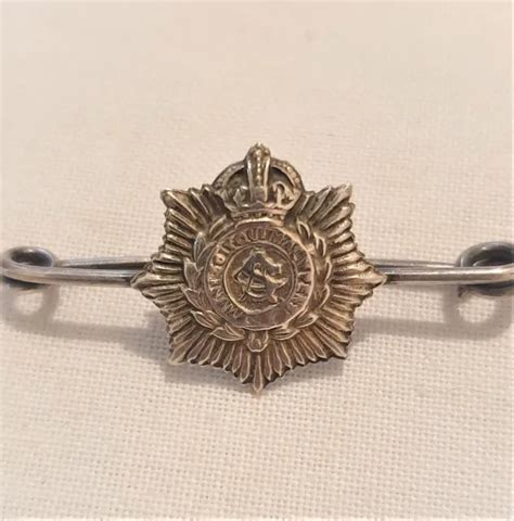 Original Ww1 British Army Service Corps White Metal Tiepinsweetheart Brooch £1999 Picclick Uk