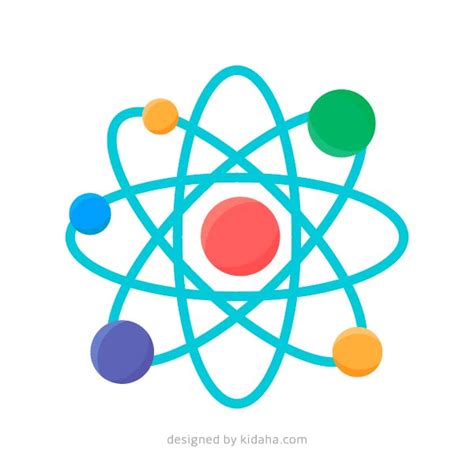 Atom structure educational clip art – KIDAHA