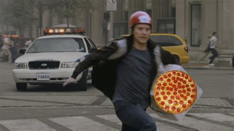 Peter Parker Delivers Pizza In The Battle Of New York Youtube