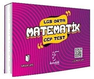 Karekök Yayıncılık LGS Cep Test Matematik Orta Kolektif Fiyat