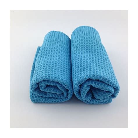 Kocean - Microfiber Waffle Weave Car Cleaning and Detailing Drying Towels