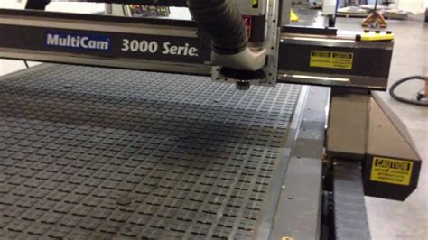 Multicam 3000 Series 5x10 Cnc Router With Auto Tool Changer And Vacuum