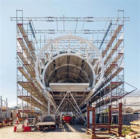 Cern Science Gateway In Geneva In Construction Renzo Piano Building