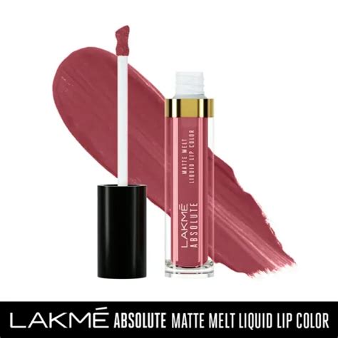 Lakme Absolute Matte Melt Liquid Lip Color Nude Sensation 6ml SY Bazzar